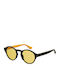 Havaianas Caraiva Unisex Sunglasses with Black Plastic Frame and Yellow Lens CARAIVA 807/HO