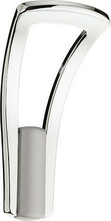Viobrass Wandhaken Chrome 4x10.6cm 1Stück