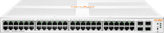 Aruba Instant On 1930 48G Class4 PoE 4SFP/SFP+ Managed L2 / L3 PoE+ Switch με 48 Θύρες Gigabit (1Gbps) Ethernet και 4 SFP Θύρες