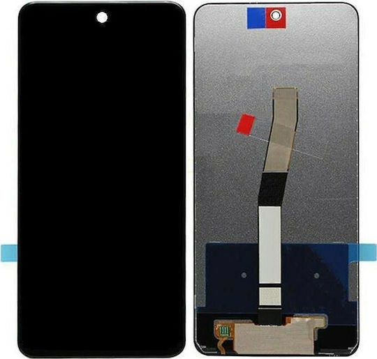 Xiaomi Οθόνη mit Touch-Mechanismus und Rahmen für Redmi Note 9 Pro / Note 9s (Weiß)