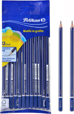 Pelikan Graphite Σετ 12 Μολύβια HB Μπλε