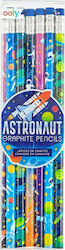 Ooly Astronaut Pencil HB with Eraser 12pcs