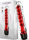 LateToBed Chris Realistic Vibrator 16.5cm Red