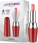 LateToBed Viblips Clitoral Vibrator 9.5cm Red