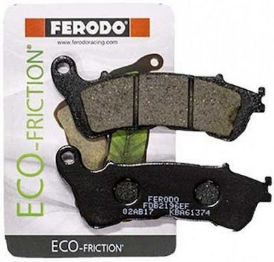 Ferodo Front Pads Οργανικά Τακάκια εμπρός για Honda/Suzuki