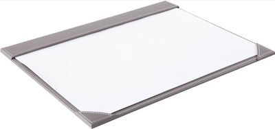 Osco Single Desk Pad Leather Gray 59x47cm