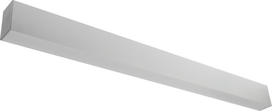 VK Lighting LED Комерсиално Линейно Осветление Светило Таван 44W Неутрално бяло IP20 Ш196xД6.1xВ5.6см.