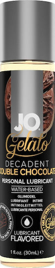 System Jo Gelato Lubrifiant pe Bază de Apă Ciocolată Dublă 30 ml