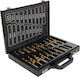 Tagred Set Burghie Titan HSS-TIN Set 170 Burghie HSS Titan pentru Metal και Lemn