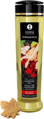 Shunga Organica Massageöl mit Duftstoff Maple Delight 240ml D-224027