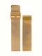 Diloy Straps Brățară din metal Auriu 22mm