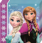 Χαρτοπετσέτες Servetele de petrecere Frozen Colorate 33x33cm 20buc