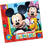 Șervețele Servetele Mickey Mouse Multicolore 33x33cm. 20buc