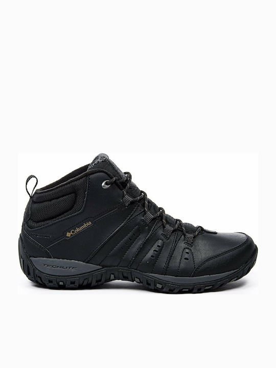 Columbia Woodburn II Chukka Ανδρικά Ορειβατικά Μποτάκια Μαύρα