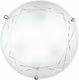 Fan Europe Paradise Classic Glass Ceiling Light with Socket E27 White