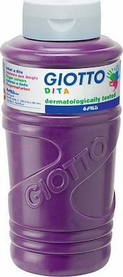 Giotto Colori a Dita Fingerfarben Violett 750ml 000536019