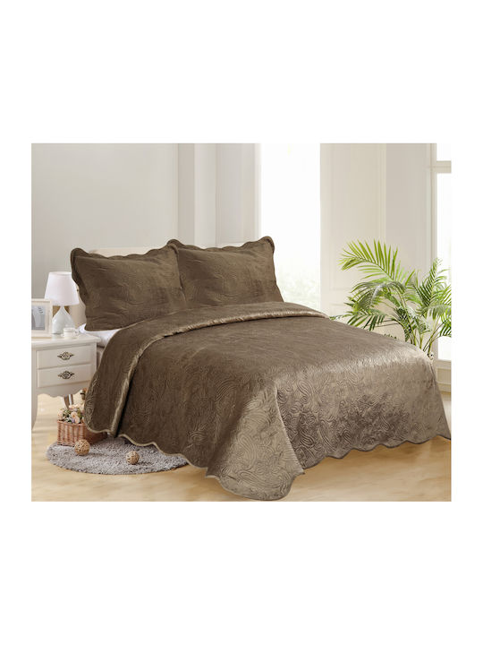 Silk Fashion Λαχούρι Set Coverlet Queen Size Sm...