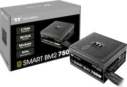 Thermaltake Smart BM2 750W Black Computer Power Supply Semi Modular 80 Plus Bronze