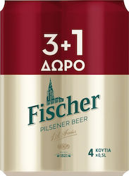 Fischer Κουτί 4τμχ Pilsner Κουτί 4x500ml