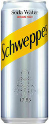 Schweppes Σόδα με Ανθρακικό σε Κουτί 330ml