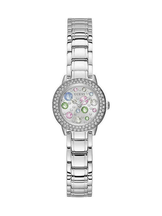 Guess Uhr mit Silber Metallarmband