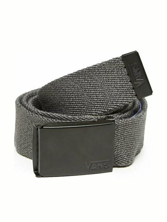Deppster II Men's Belt Fabric Webbing Belt Gray
