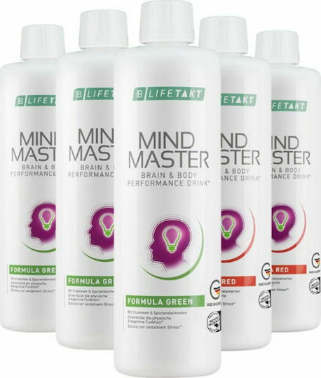 LR Mind Master Formula Red Ειδικό Συμπλήρωμα Διατροφής 5 x 500ml