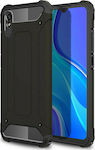 Hurtel Armor Guard Hybrid Back Cover Πλαστικό Μαύρο (Redmi 9A)