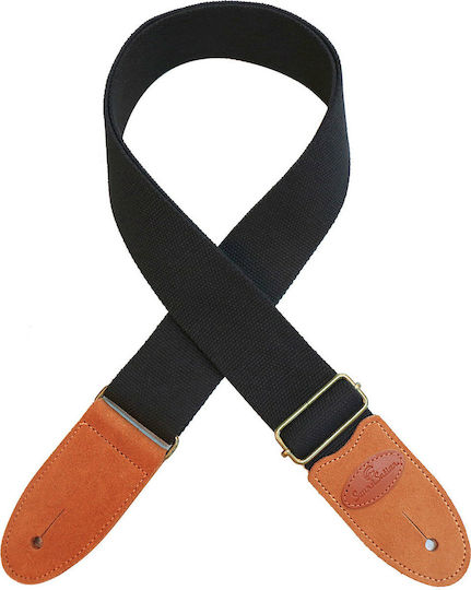 Soundsation CL Cotton Strap Ζώνη για Κιθάρα Μαύρη