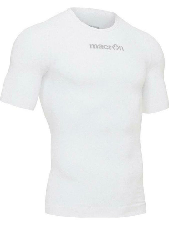 Macron Performance + + Bluza termica pentru barbati cu maneci scurte Alb