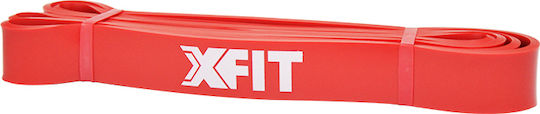 X-FIT Ελαστικός Ιμάντας Γυμναστικής Κόκκινος Elastic Bands Red 104x2.90cm 1.04m
