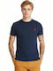 Timberland Dunstan River T-shirt Bărbătesc cu Mânecă Scurtă Dark Sapphire