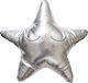 Bizzi Growin Διακοσμητικό Μαξιλάρι Κούνιας Star Γκρι 40x30cm