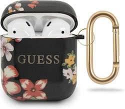 Guess Flower Θήκη Σιλικόνης για Apple AirPods 1/2