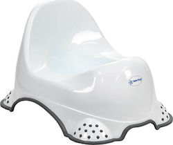 Bebe Stars Classic Potty White - Grey