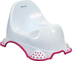 Bebe Stars Classic Potty White - Red