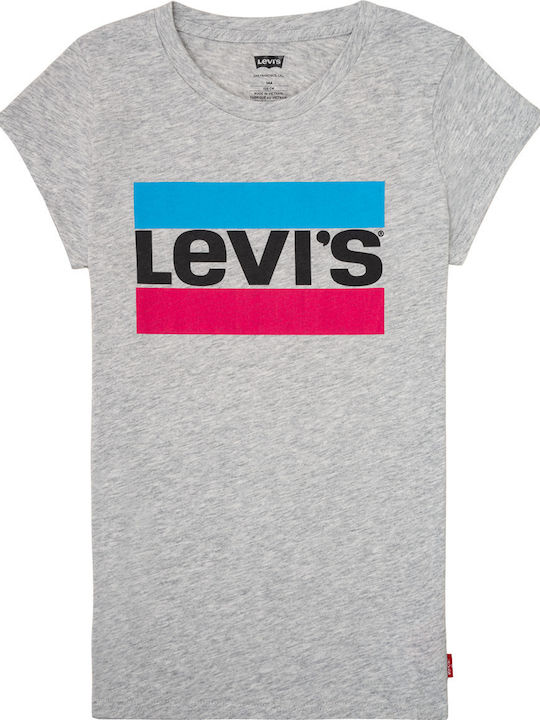 Kinder-T-Shirt Gray