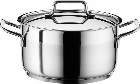 Sidirela Βαθιά Ανοξείδωτη Κατσαρόλα 3lt / 20cm