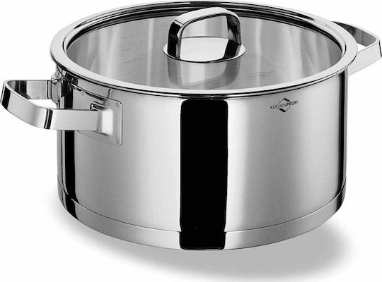 Kuchenprofi San Remo Deep Stainless Steel Pot 4.5lt / 24cm