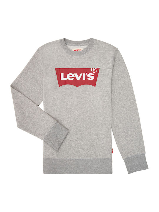Levi's Παιδικό Φούτερ Γκρι Batwing Crewneck