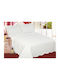 Silk Fashion Paisley Elektrische Gitarren Tagesdecke Einzelbett Baumwolle Cream 160x220cm 2Stück