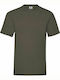 Fruit of the Loom Valueweight Τ Men's Short Sleeve Promotional T-Shirt Chocolate