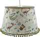 Oxygen Μικρoi Βραδύποδες Εν Δράση Single Bulb Kids Lighting Pendant of Fabric with Drive Size E27 In Beige Colour