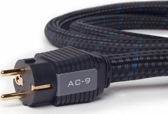 Pangea Audio AC 9 MKII Schuko - IEC C13 Kabel 1m Schwarz