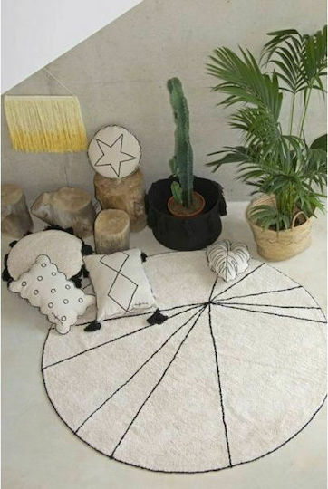 Lorena Canals Rotund Pernă decorativă pentru copii Star Bej D40buc