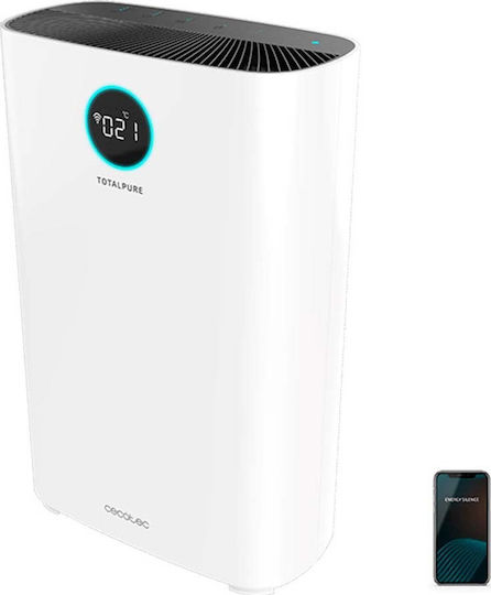 Connected Totalpure 5000 Purificator de Aer 30 W pentru Spații de 130 m²