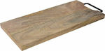 Rectangular Wooden Chopping Board Beige 44x19cm