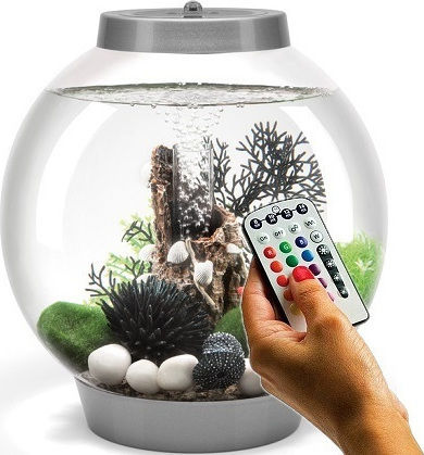 Oase biOrb Classic 15 MCR Fish Aquarium Capacity 15L with Lighting 32x32cm Gray