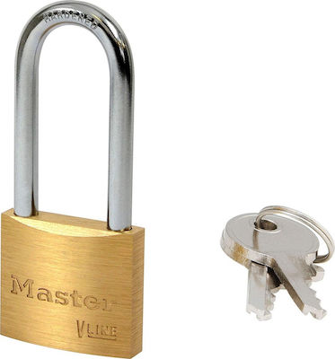 Master Lock 4140KALH Steel Padlock Lengthened with Key 40mm 1pcs