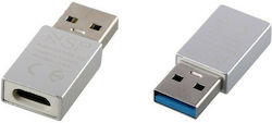 NSP USB-A male σε USB-C female